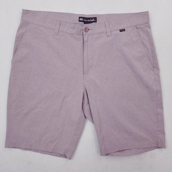 Travis Mathew Other - Travis Mathew Shorts Mens 36 Purple Chino Stretch Golf Lightweight Performance